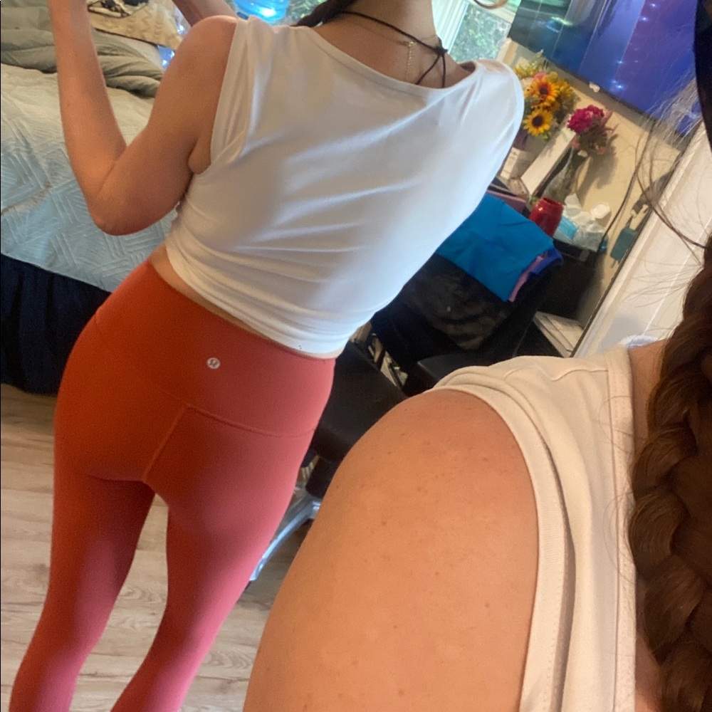 Women's Rust Lululemon Leggings - Picture 17 of 17